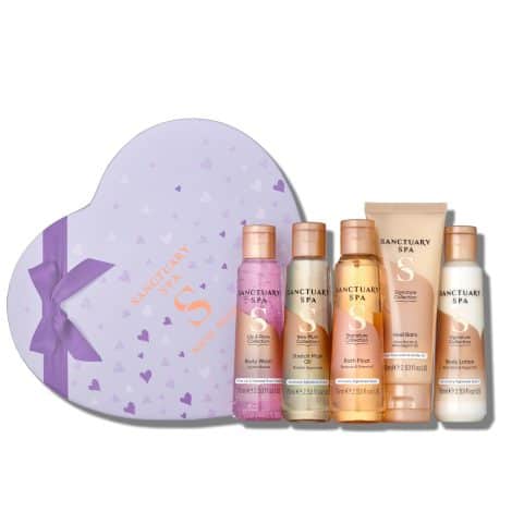 Heart Box for Expectant Mums by Sanctuary Spa – Vegan indulgence, perfect gift for her or baby shower.