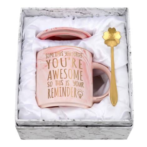 A mug to remind you how amazing you are – perfect gift for friends or coworkers. 12oz size.