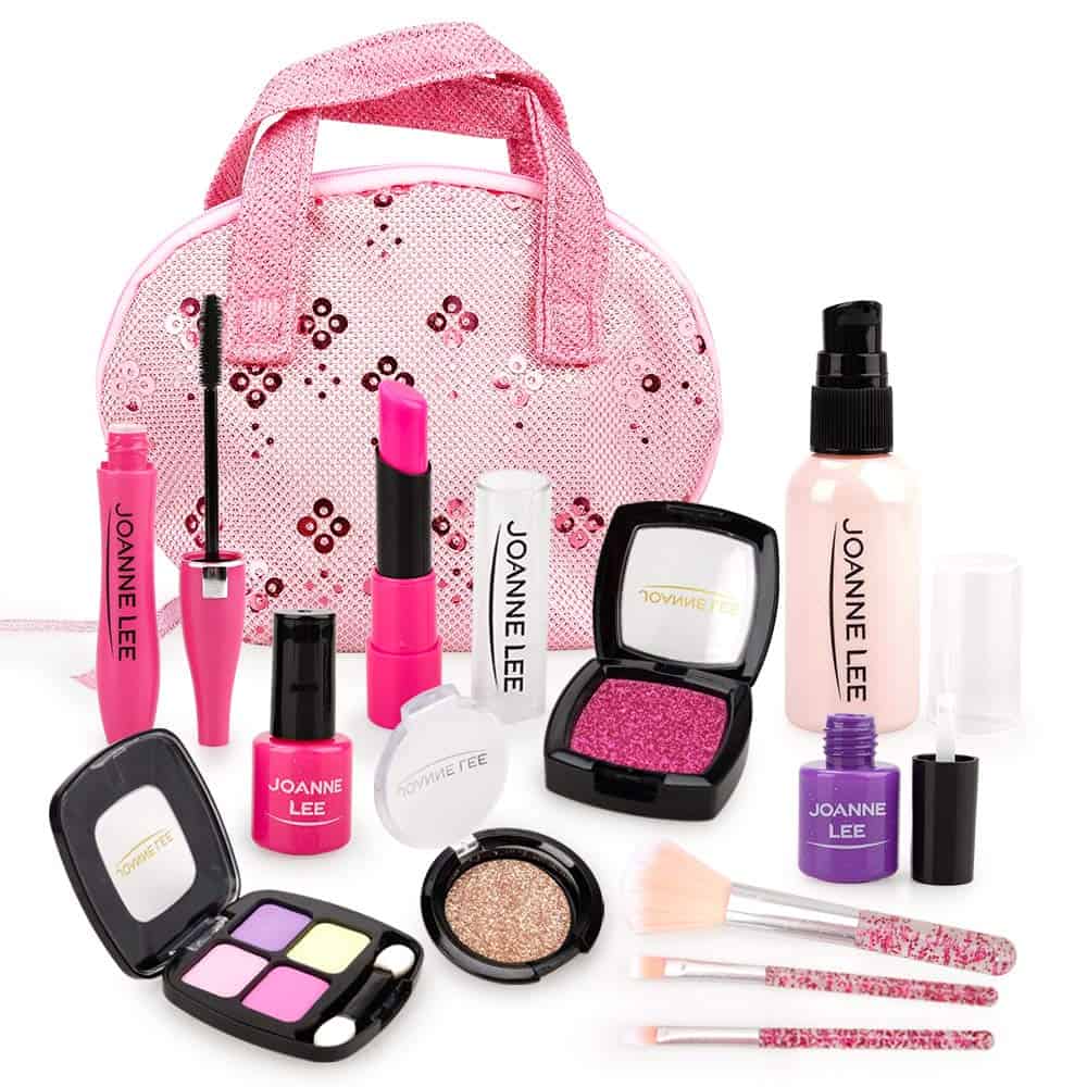 Girls Toys Age 2 3 4,Girls Makeup Set for 2-6 Year Old Girls Kids Cosmetic Kit for 1-5 Year Old Toddlers Girls Birthday Gift Age 2 3 4 5 Role Play Game Beauty Set Birthday Present for Children