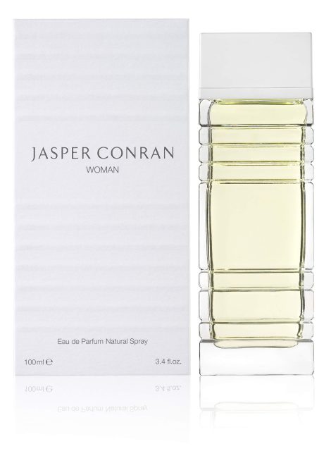 Jasper Conran’s Signature Woman Perfume, 100ml bottle; a must-have fragrance for British ladies.