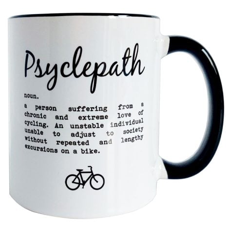 Funny Cycling Mug – Perfect Gift for Bike Enthusiasts – 330ml Ceramic Mug – Ideal Present for Cyclists.