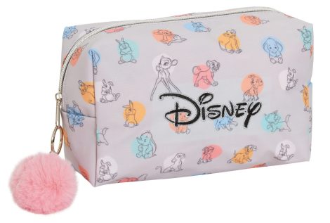 Disney Classics Toiletries Bag: Perfect make-up and pencil case for women and girls on the go, water-resistant for travel.