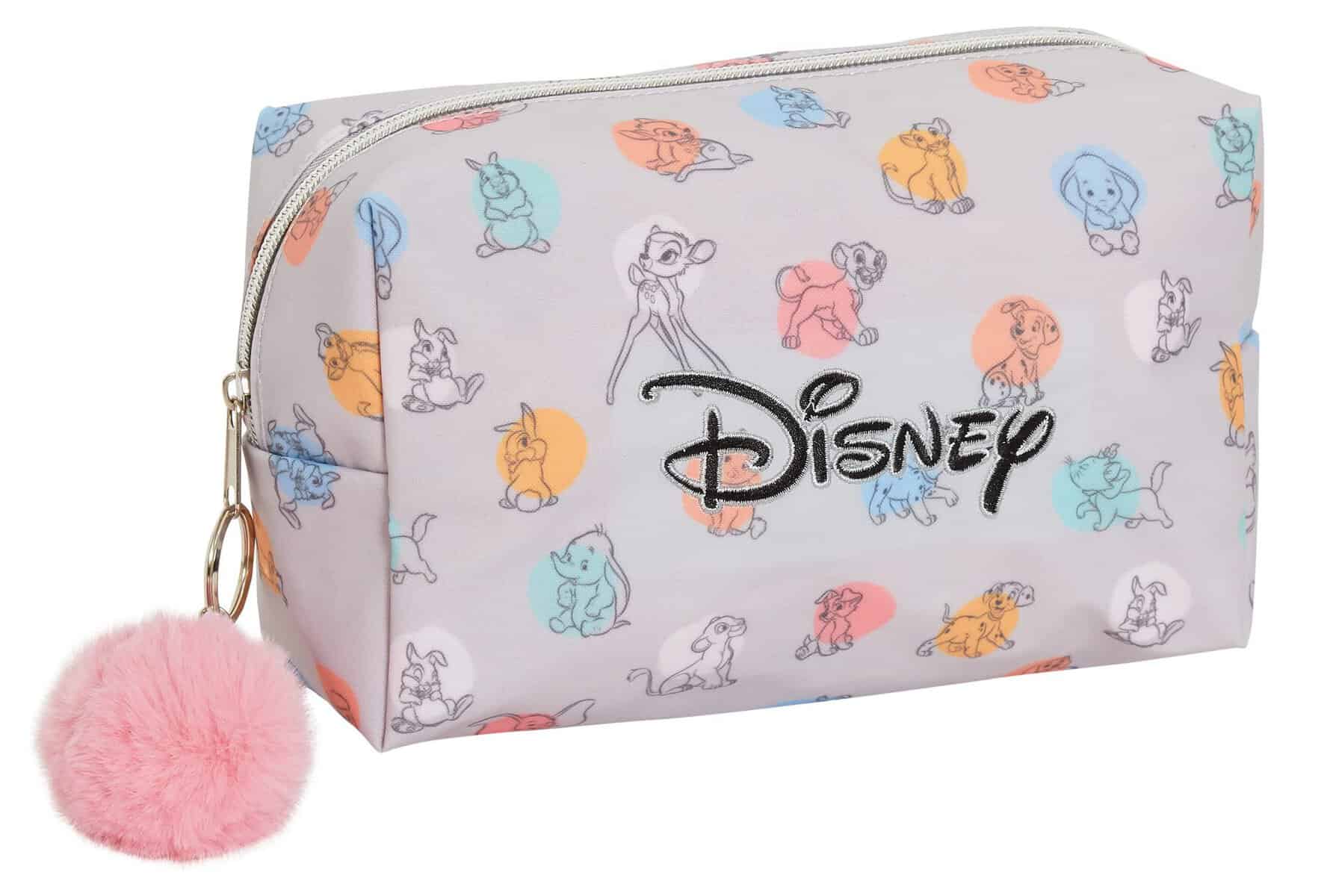 Disney Classics Toiletries Make Up Bag for Women Cosmetic Case Girls Disney Pencil Case Water Resistant Travel Bag