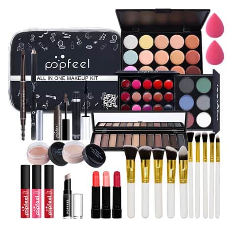 CkFyahp 29-Piece Makeup Set: The perfect all-in-one beauty kit with everything you need, in a stylish bag. Perfect gift!