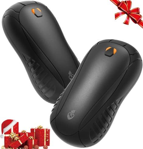 FANDLISS 2-Pack Rechargeable Hand Warmers – Stay warm outdoors with this USB-powered portable hand warmer.