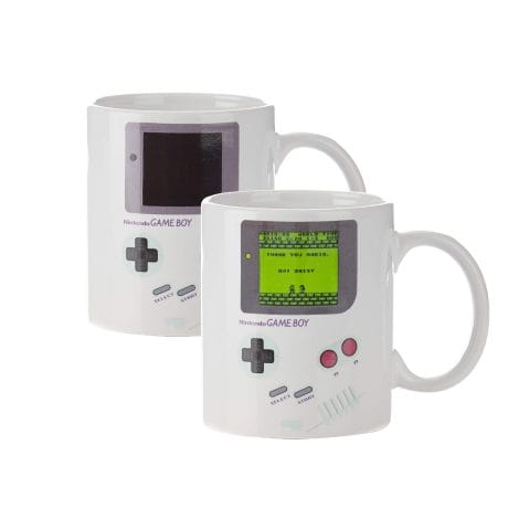 Paladone Game Boy Heat Sensitive Coffee Mug – Perfect for gamers and coffee lovers. Holds 10 ounces.