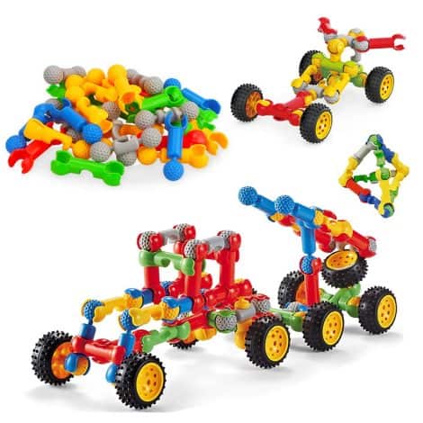 STEM Construction Toys for Boys and Girls aged 4-8, Perfect Gifts for Birthdays and Presents.