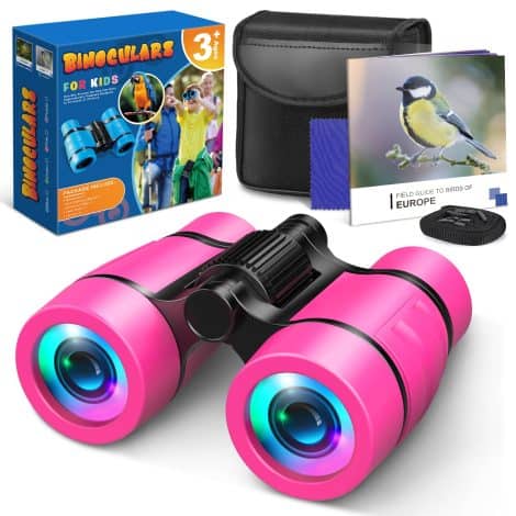 Toys for Girls 3-9 years old: Binoculars, ideal presents for birthdays and outdoor playtime.