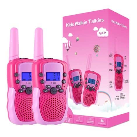 Kearui Walkie Talkie, perfect for outdoor adventures, camping, and hiking; suitable for 3-12-year-old boys and girls.