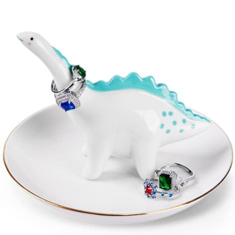 Dino Chic Ring Holder – Quirky and Practical Gift for Ladies, Perfect for Christmas, Birthdays, or Any Occasion.