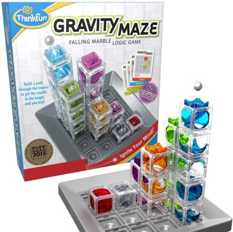 ThinkFun Gravity Maze: Challenging brain game and STEM toy for kids aged 8+ – Perfect gift!