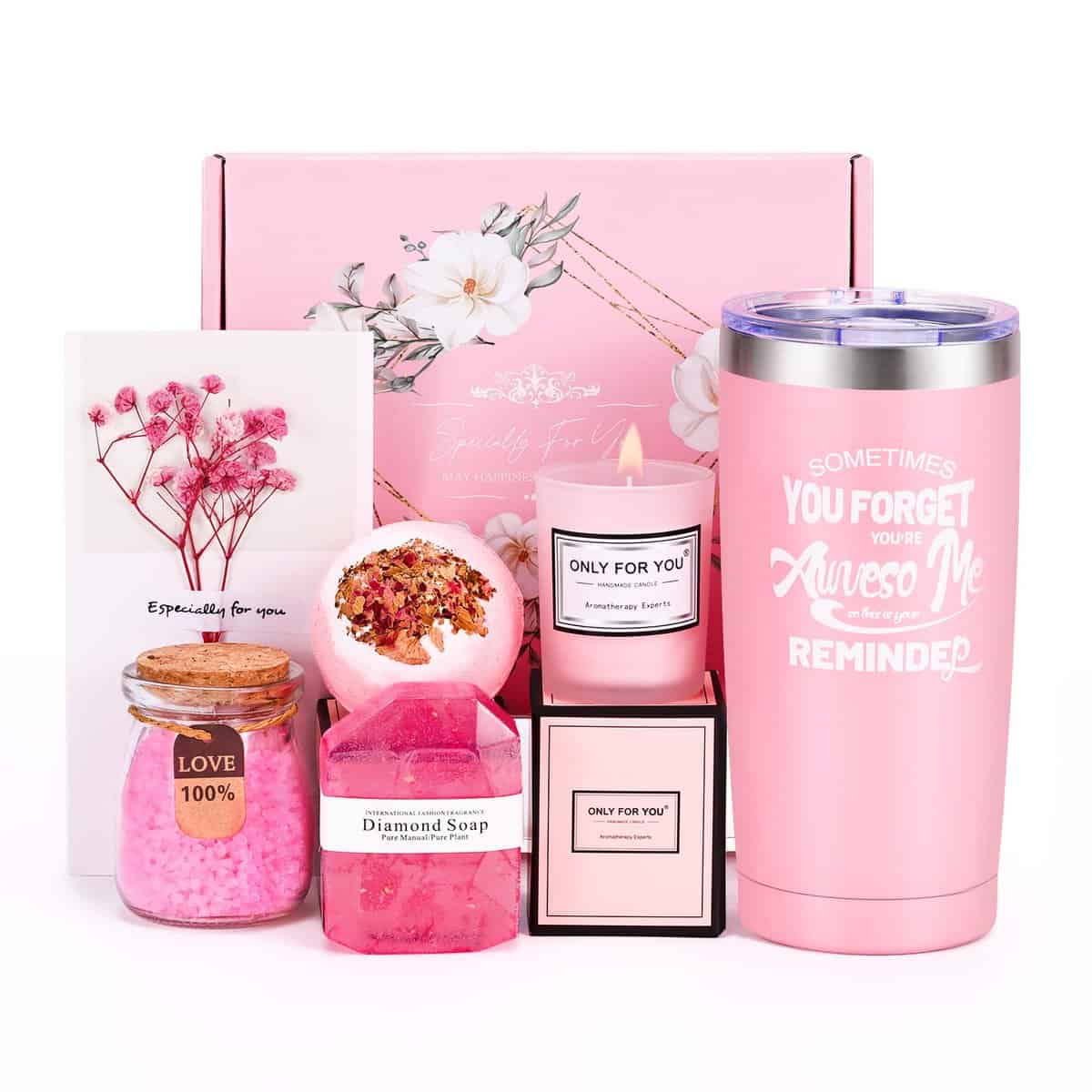 Birthday Gifts for her, Complete Spa Pamper Gifts Set for Women, Exquisite Birthday Gifts for Women, Relaxation Hampers Gifts for Mum, Sister, Friends or Girlfriend, Wife, Grandma