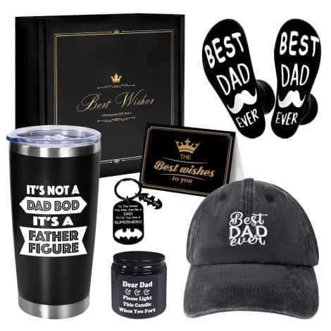 Tecanne Gift Set: Perfect presents for Dad on Father’s Day, Christmas, birthdays, and as a new dad. Top gift ideas for Dad or Grandad.