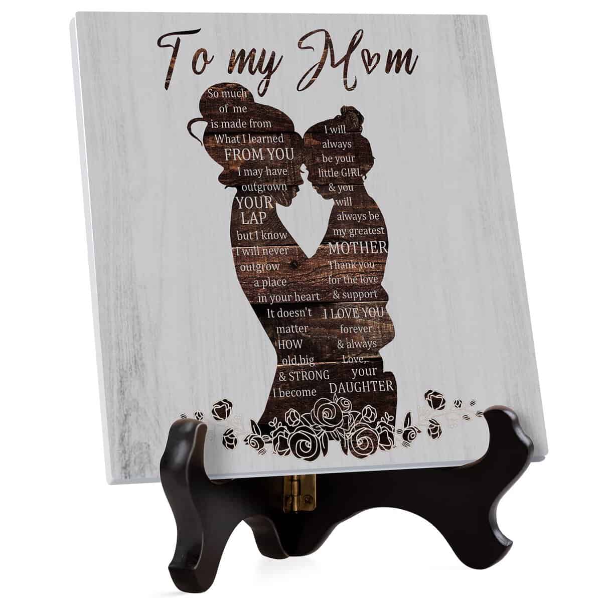 Mum Christmas Idea Gifts, Engraved Plaque Gifts for Mum, Mum Gifts for Christmas, Christmas Presents for Mum, Gifts for Mum Christmas Presents, Mum Birthday Day Gifts, Mum Gifts from Daughter