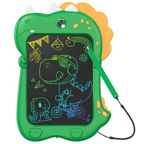 Kizmyee Dino Doodle – Fun LCD tablet for creative kids aged 3 and up, perfect gift!