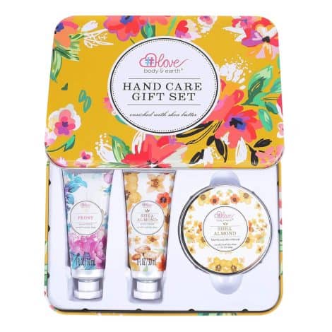 Pampering Hand Care Kit for Ladies – Smooth Hand Moisturizer and Scrub, Lovely Gift for Birthdays.