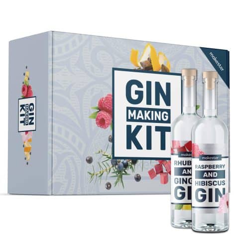 Craft your own Raspberry Pink Gin with the Makester Gin Making Kit. Perfect gift for Christmas or birthdays.