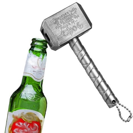 Kyowoll Marvel Avengers Thor’s Hammer Bottle Opener – Ideal for Home or Bar, Marvel and Beer enthusiasts. A thoughtful End Game & Infinity War inspired gift.