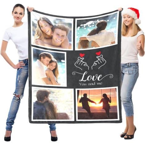 Customized birthday gifts for both genders, personalized blankets, photo blankets, and tailored presents for couples. Ideal for Valentine’s and anniversaries.