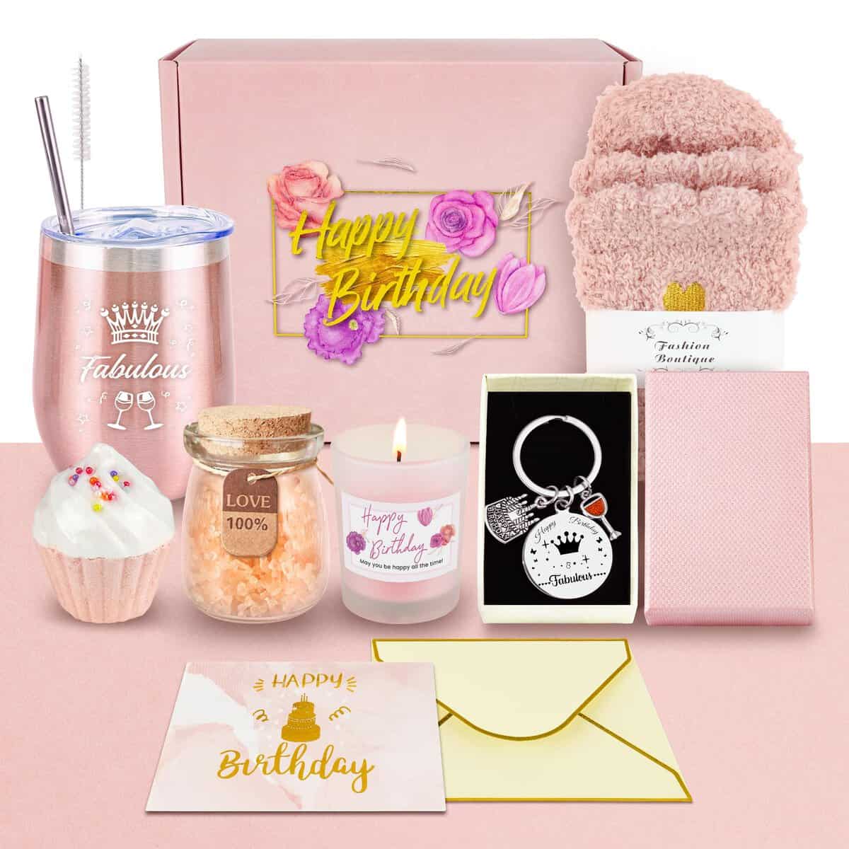 Epessa Birthday Gifts for Women,Gifts for Women Birthday Unique,Birthday Gifts for Her,Personalised Birthday Hampers for Women Sister Best Friends Mum Teacher Coworker