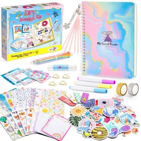 Crafty Girls – Scrapbook Kit for Ages 4-12. Perfect gift for birthdays, Christmas and special occasions.