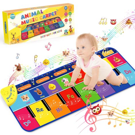 Tragik’s Piano Mat: Fun musical instrument toy for 1-6 year old boys and girls, perfect birthday gift.