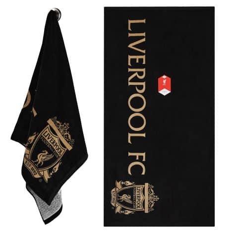 Liverpool Football Club Bath Towel – 70 x 140, 100% cotton, ideal for bath, shower, swimming, great Liverpool gifts.