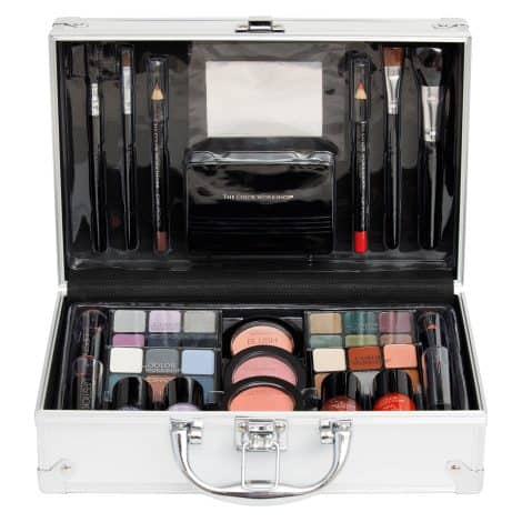 The Color Workshop – Travel Makeup Set in a Stylish Case – All-in-One Makeup Kit for British ladies.