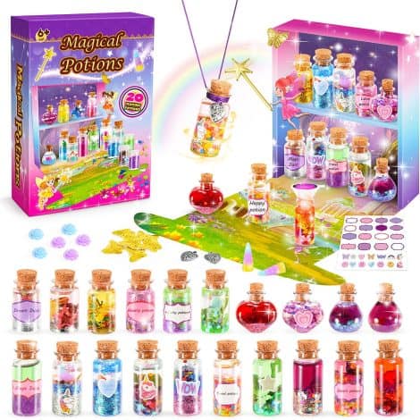 Fairy Potion Kit – A magical surprise for girls age 6-11 with crafty fun, perfect for birthdays.