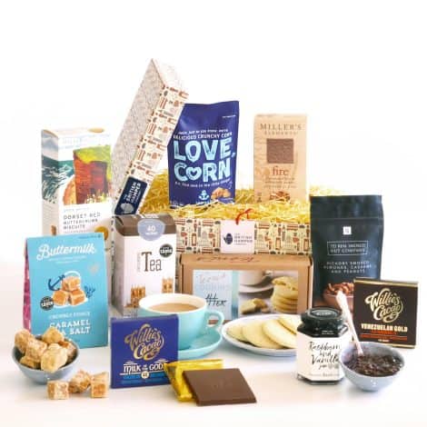 Luxury Celebration Food Hamper from the British Hamper Company – perfect for Christmas or birthdays!