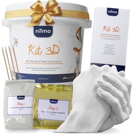 Niimo presents a prestigious Hand Casting Kit, perfect for an unforgettable wedding, anniversary, or engagement gift.