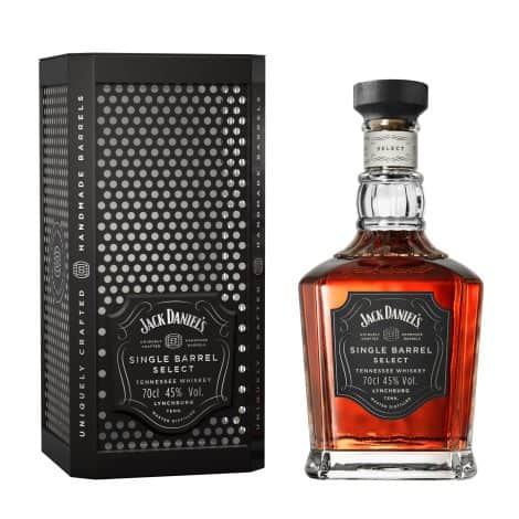 Jack Daniel’s Single Barrel Select Whiskey Gift Set with Whiskey Stones, 70cl, in a Tin.