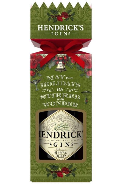 Limited edition Hendrick’s Gin giftset – 70cl bottle perfect for British gin enthusiasts.