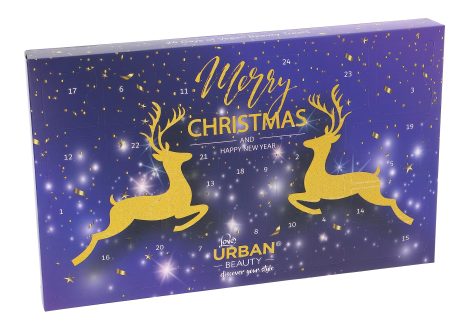 Urban Beauty Vegan Makeup Advent Calendar – 24 days of beauty treats for women and girls, perfect for Christmas.