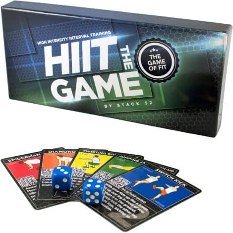 Stack 52 HIIT Workout Game: Created by a Military Fitness Expert. Comes with Video Guide. Requires No Equipment. Energizing and Inspiring Training.