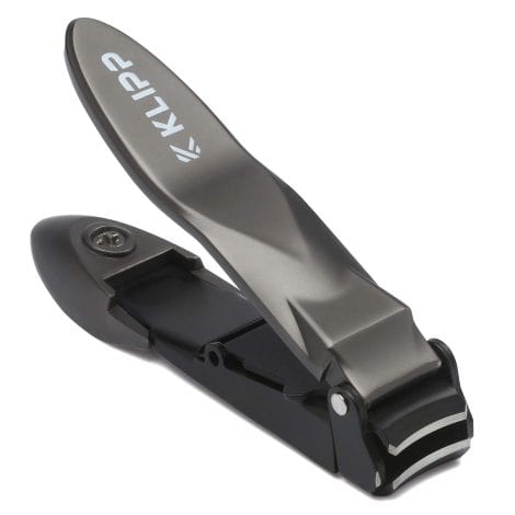 Men’s Nail Clippers with Nail Catcher – KLIPP High-Quality Nail Trimmers Keep Your Nails Perfectly Groomed – Includes Storage Pouch.