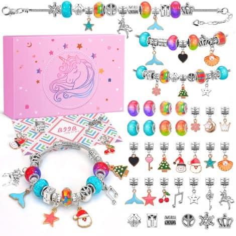 BIIB Teenage Girl Jewellery Making Kit, ideal for girls aged 8-12, a perfect Christmas stocking filler.