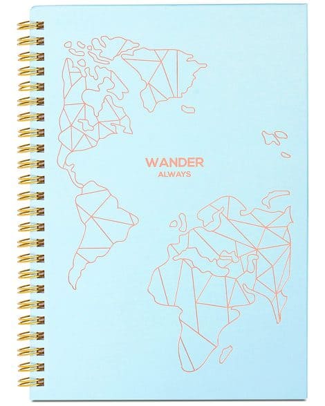 Lamare Ladies’ Travel Journal – Lovely Notebook for Travel Adventures, List, Road Trip & Holiday Planning