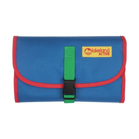 Lakeland Active Eskdale Travel Toiletry Bag in Blue – Unisex foldable hanging bag for your essentials.