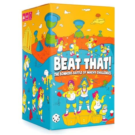 Gutter Games Beat That! – Fun-filled, silly challenges for kids and adults – A perfect addition to party nights or family gatherings.