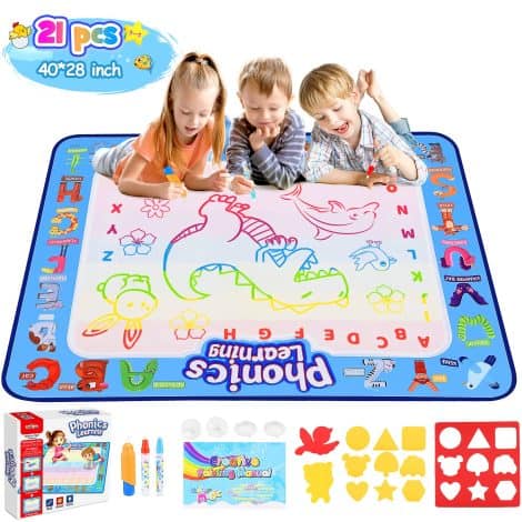 Tragic Toddler Toys – Water Mat Educational Gifts for 2-5 Year Old Boys and Girls in UK.