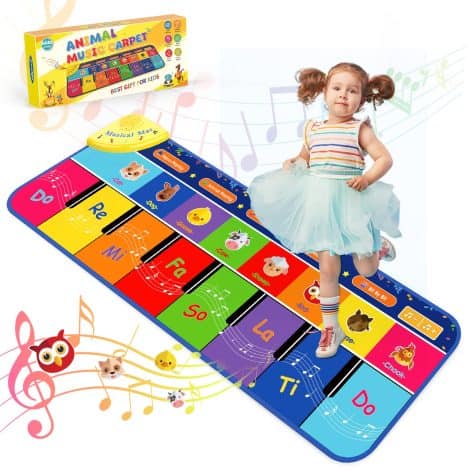 Gifts for Toddler Boys and Girls – Musical Piano Mat, perfect for ages 1-6, ideal birthday present.