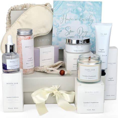 Jasmyn & Greene Luxury Relaxation Gift Hampers for Women: Lavender-infused Spa Sets & Organic Self-care. Perfect Birthday Bath Sets.