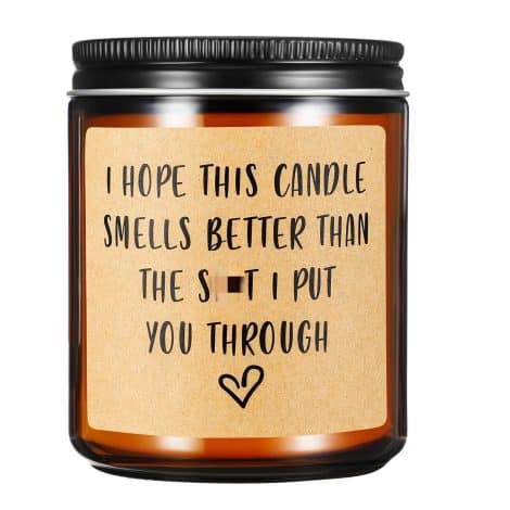 Christmas presents for Mother from Daughter or Son – Top gifts for Mother, Father, Friend, Sister. Dad’s amusing birthday gifts. Fragrant candles for Valentine’s Day. (English pear & Freesia)