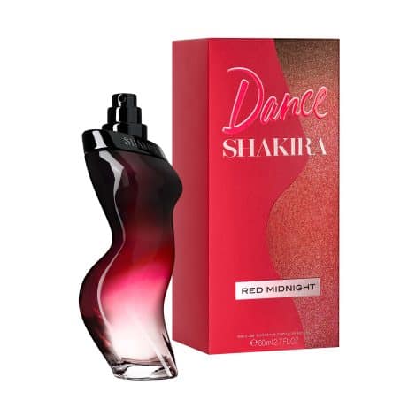 Shakira Perfumes presents Dance Red Midnight, a sensual, long-lasting fragrance designed for elegant and feminine ladies. With its sweet and bold notes, it’s perfect for day wear. 80 ml bottle.