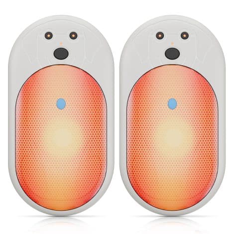 COTOP Rechargeable Hand Warmers, Hot Dog Portable Heater, 2 packs for Raynauds sufferers. Perfect gift for women.