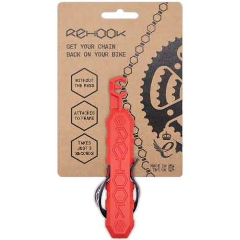 Rehook Colour – Easily restore your bike chain in 3 seconds without any fuss. Ideal Christmas gift in red.