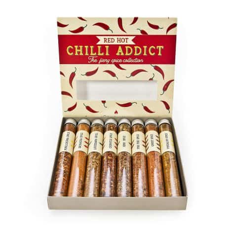 Spice up your meals with the Eat.Art Red Hot Chilli Addict spice set, perfect for chilli lovers!