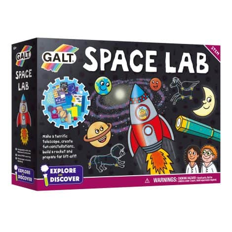 Galt Toys’ Space Lab: Inspiring science kit for curious kids, 6 years old and above.