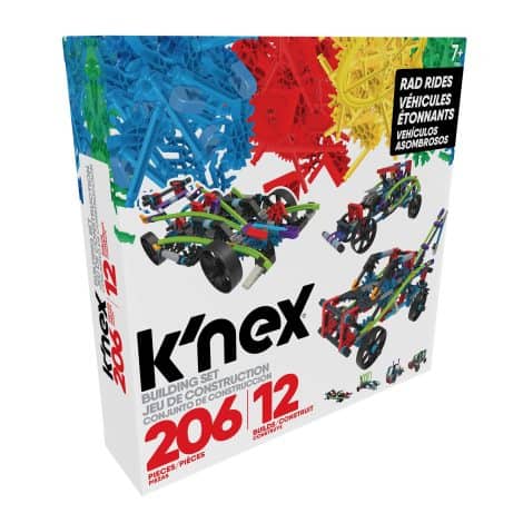 K’NEX Rad Rides Building Set – An exciting educational toy kit for children aged 7 and above.